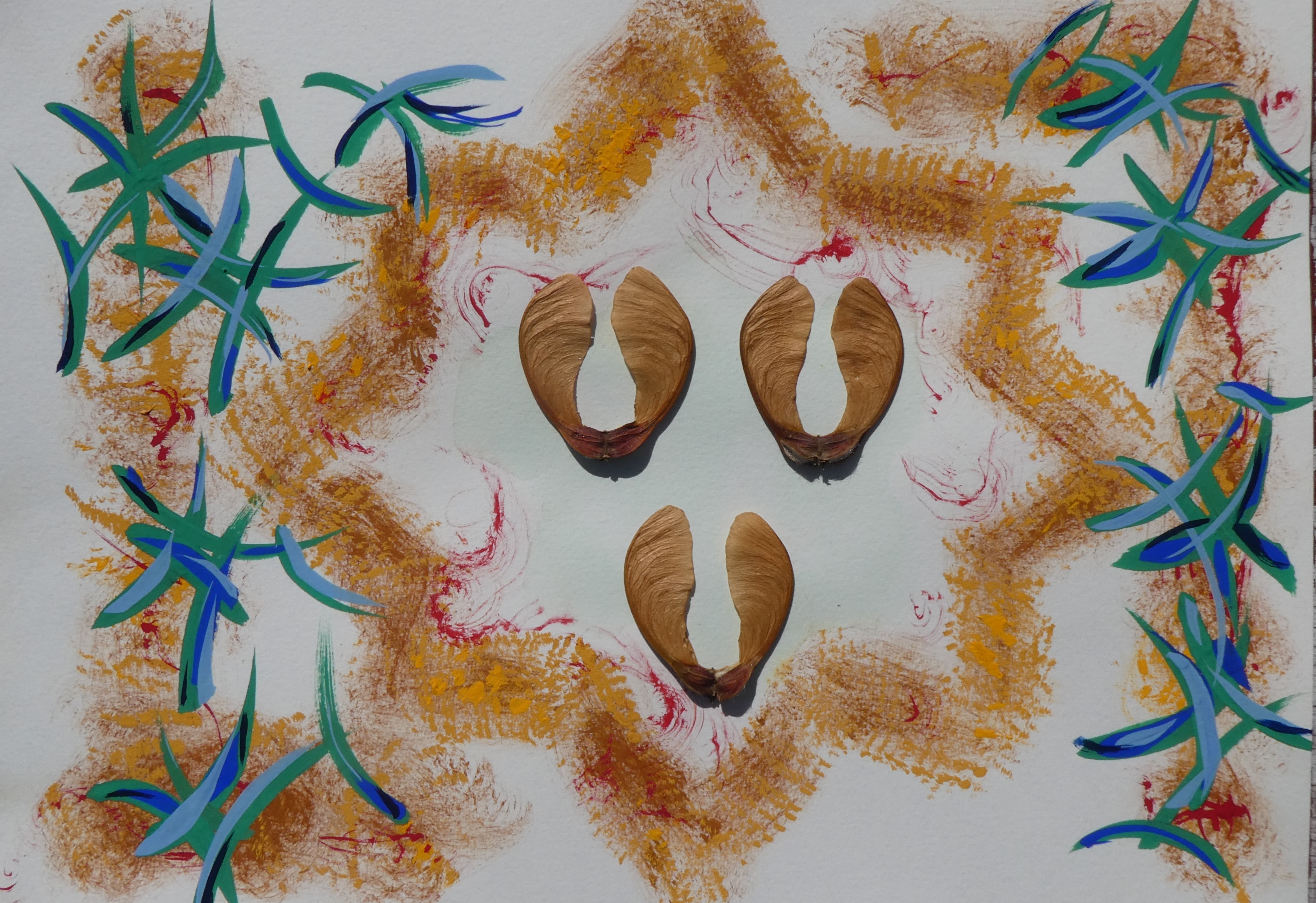 Seeds and painting I